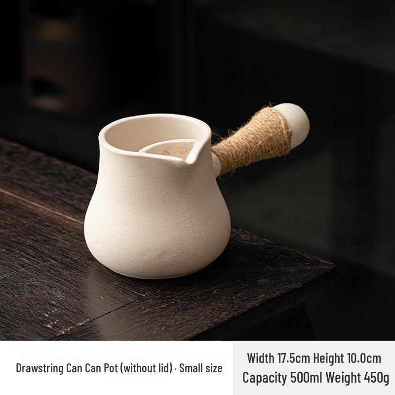 Stove-Side Tea Pot Set: Outdoor Tea Brewer, Baking Milk Tea Pot, Charcoal Grill Stove, Open Flame Clay Pot