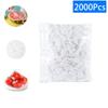 50-2000Pcs Colorful And White Disposable Food Grade Fresh-Keeping Food Cover Grade Fruit Vegetable Storage Bag Kitchen Accessories