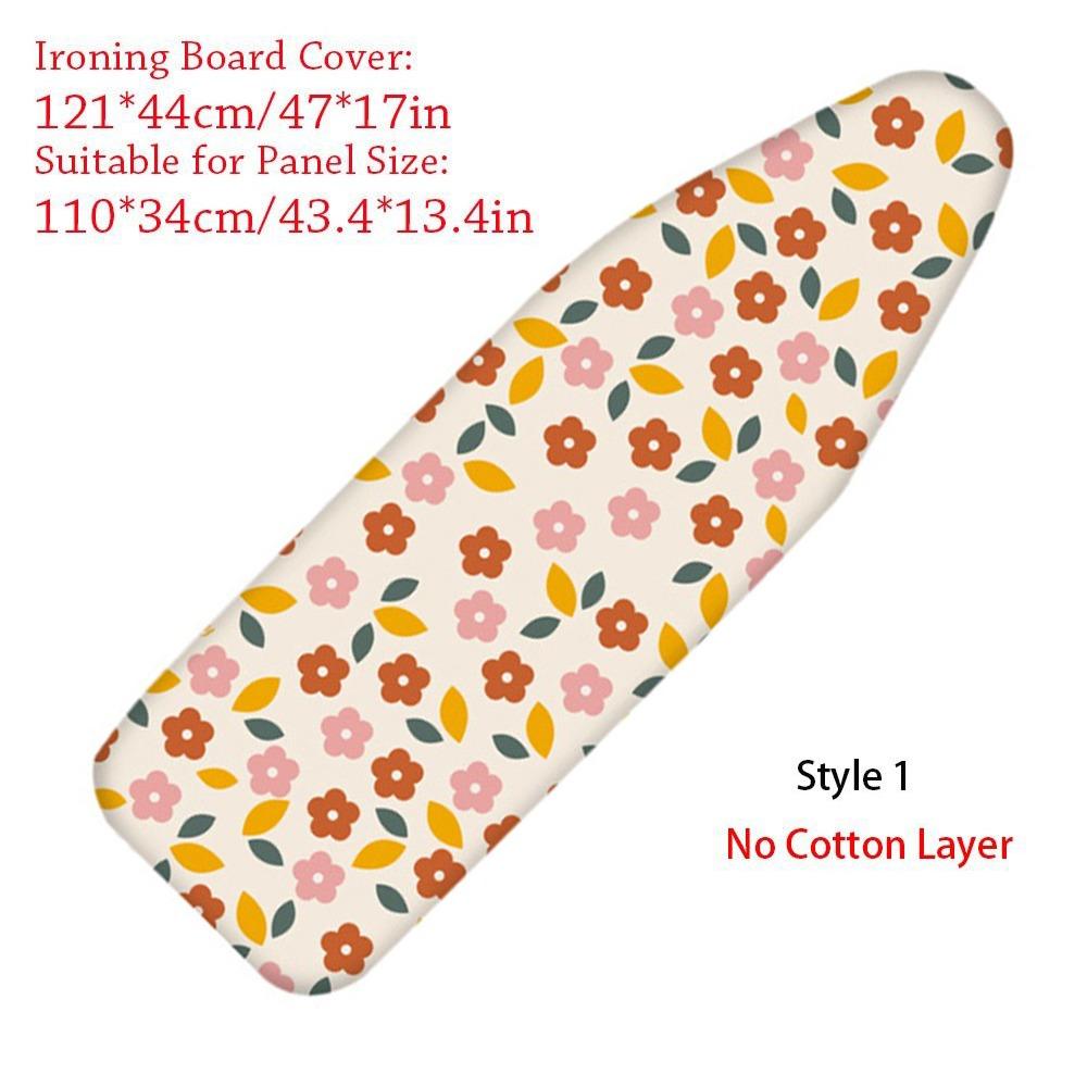 Floral Pattern Ironing Board Cover Thickened Ironing Heat Shield  for Ironing Table Accessories