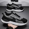 Fashion Men's Trend Casual Sports Shoes Platform Sneakers Fashion Running Shoes Mens Breathable Mesh Lace-up Fashion Casual Sneakers2025