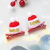 Sequin Christmas Hat Hairpin Merry Christmas Decor Children Christmas Hair Clip Cute   Children's