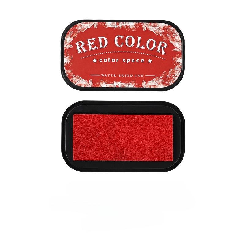 Color Retro Print Pad Water-based High Density for Inspiration Handbooks Greeting Cards Diaries Decorative Ink Pad