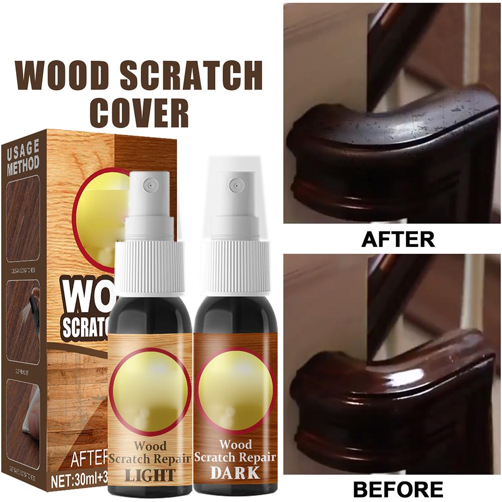 2PCS 30ML Furniture Floor Scratch Recovery Agent Wood Recovery Supplies for Wooden Furniture Table