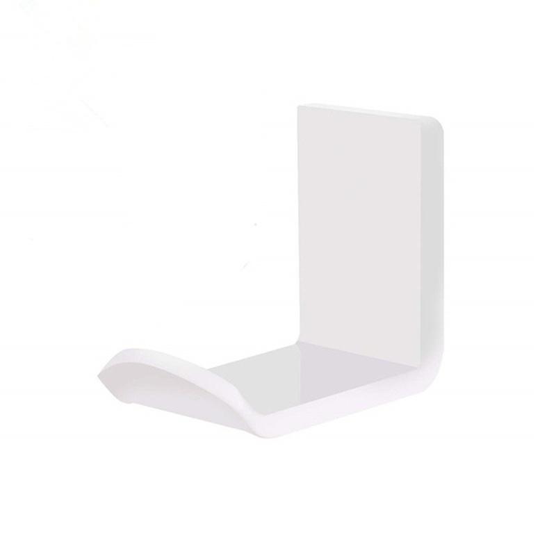 1/2Pc Acrylic Headphone Bracket Wall Mounted Headset Holder Hanger Under Desk Hook Earphone Sticky Display Stand