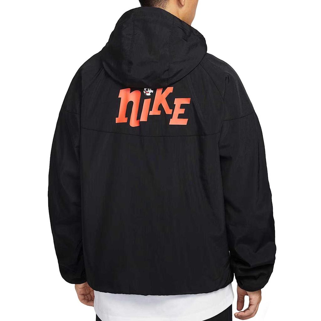 Nike Odzież sportowa Kurtka wiatrówka Przyjazna dla skóry Wszechstronna Ciepła Kurtki męskie IO7921-010