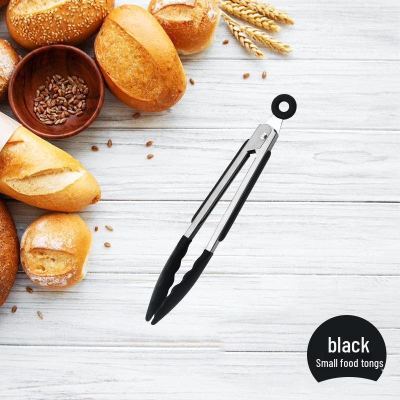 Silikon Edelstahl Steak- & BBQ-Zange - Küchen- & Backwerkzeug