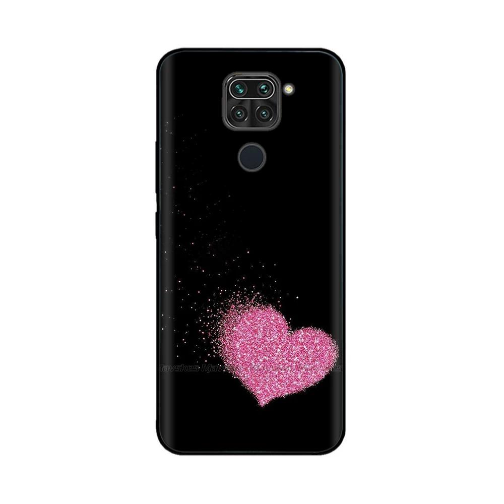 Cute Panda Back Cover For Redmi Note 9 Case For Xiaomi Redmi Note 9 Cases Note9 Soft Liquid Silicone Full Coverage Phone Case