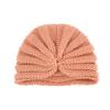 New Baby Fetal Hat, Baby Autumn and Winter Warm Knitted Hat, Children's Wool Hat Turban Hat