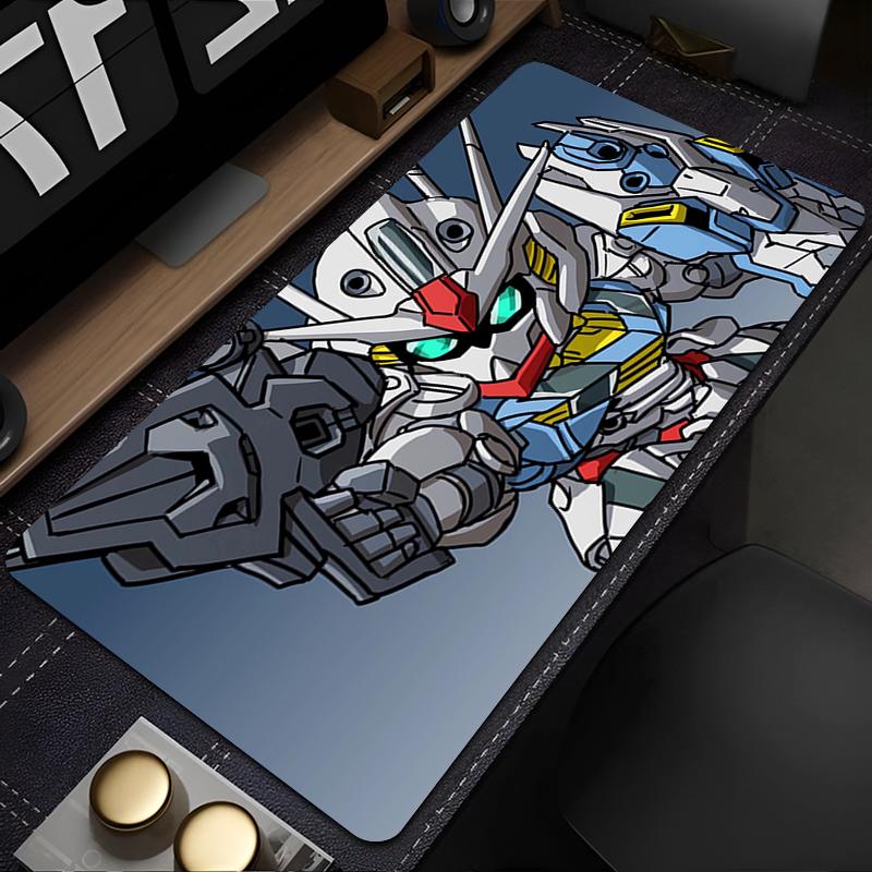 Mousepad Mechanical Warrior Gundam Aerial Rubber Desk Mat Xxl Keyboard Pad Gaming Mouse Pad Extended Pad Non Slip Desk Mouse Mat