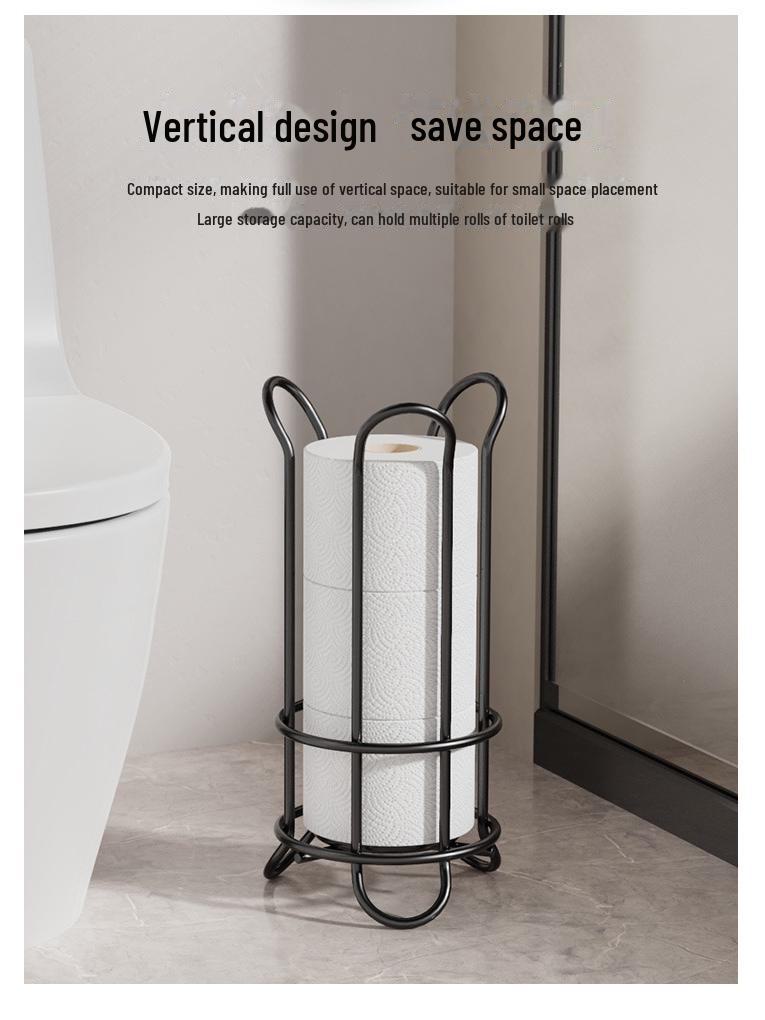 Silberner vertikaler Papierhandtuchhalter – lochfreie Aufbewahrung für Küchenhandtücher auf dem Schreibtisch und über den Rand