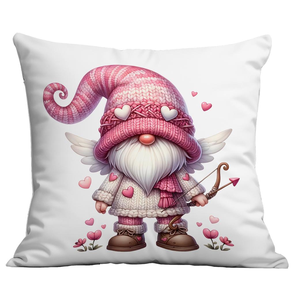 New Valentine's Day Push Pillow Cute Cupid Pink Push Pillow Cover Home Push Pillow Cover