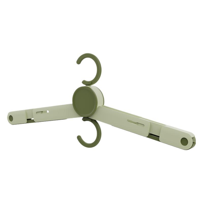 Cabide Portátil Dobrável com Clipes Cabide de Plástico Multiuso para Viagem Casa