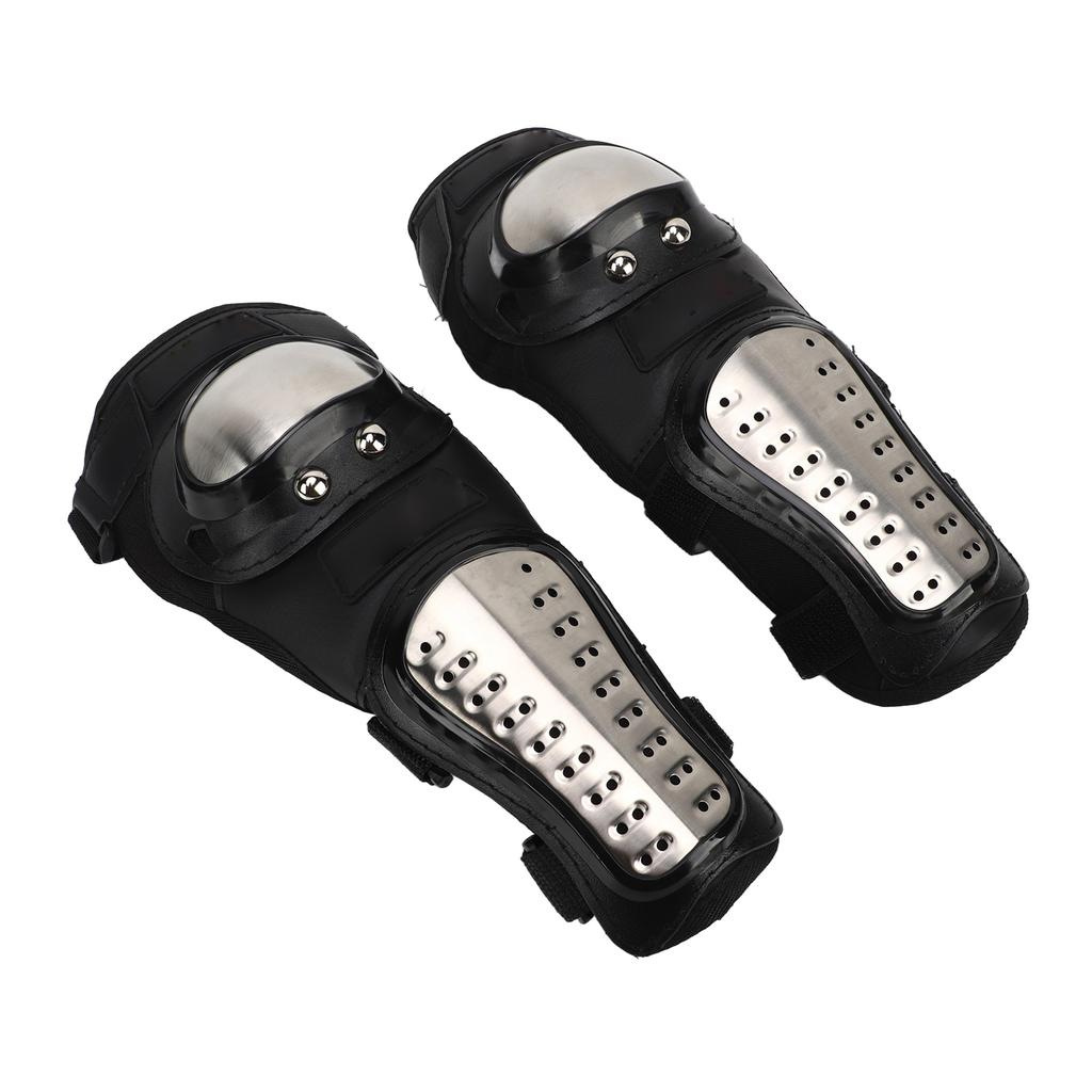 Motorcycle Elbow Guard High Strength Falling Resistant Stainless Steel EVA Breathable Flexible Riding Elbow Protector
