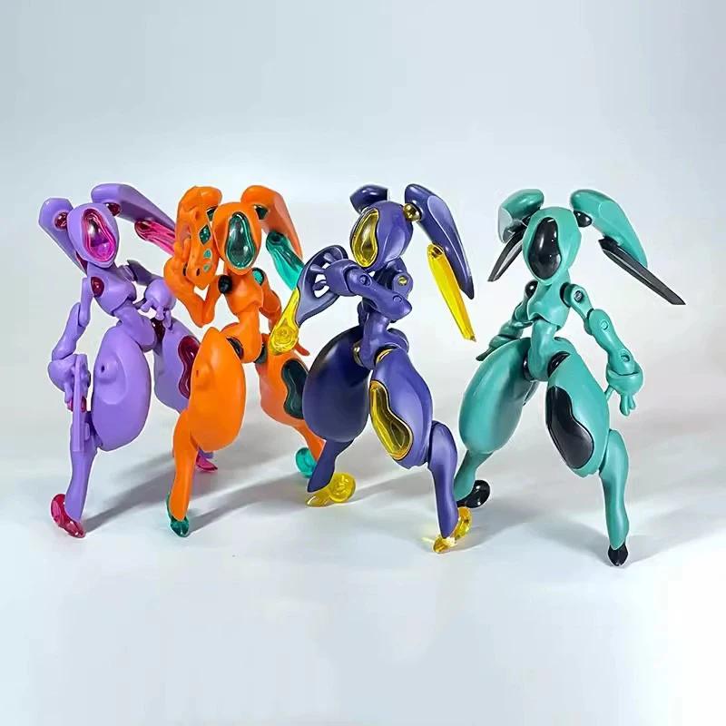 Gacha Figure RABBIT VOID 2.0 High Dimensional Model of Joint Movable Robots Action Figure Model Toys