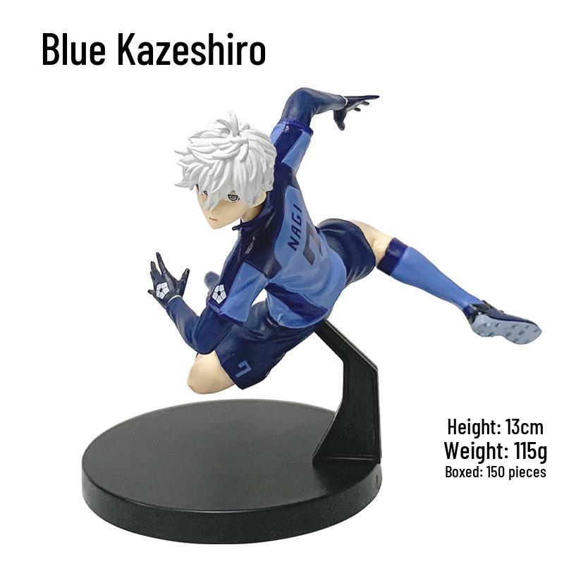 

Набір фігурок Blue Lock: Йоїчі Ісаґі, Меґуру Бачіра, Сейшіро Наґі, Рео Мікаґе Аніме Моделі