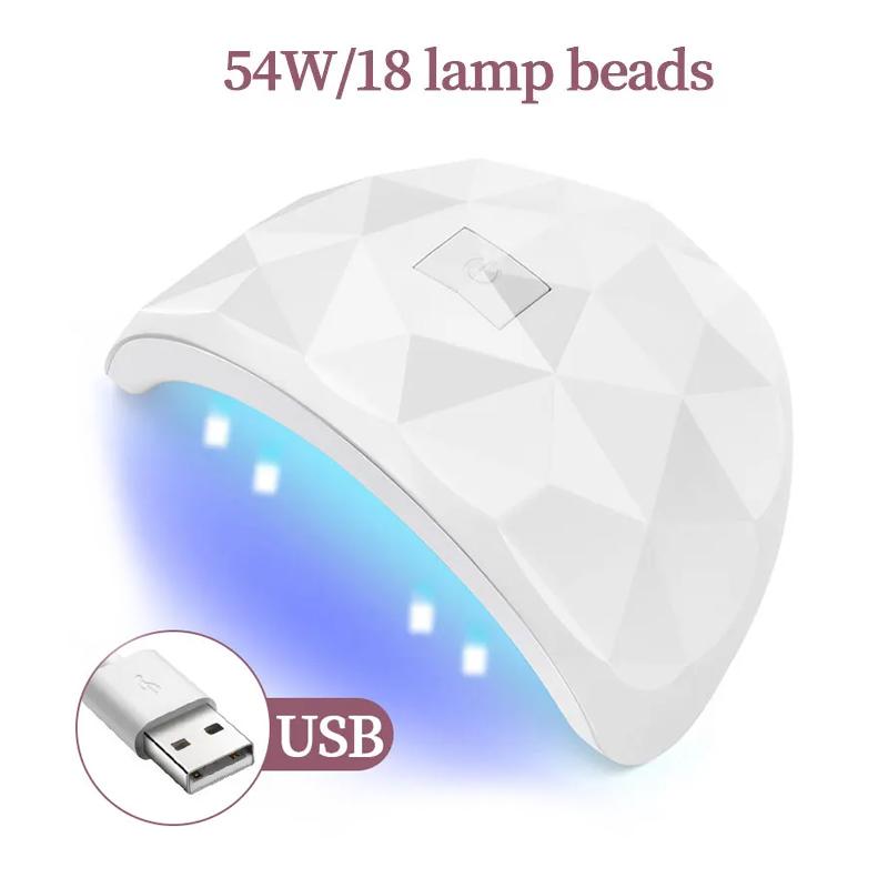 

LINMANDA Nail Lamp 88W 18LED Uv Light for Nails Curing Lamp 3 Timer Setting Nail Dryer Gel Polish Light With Automatic Sensor