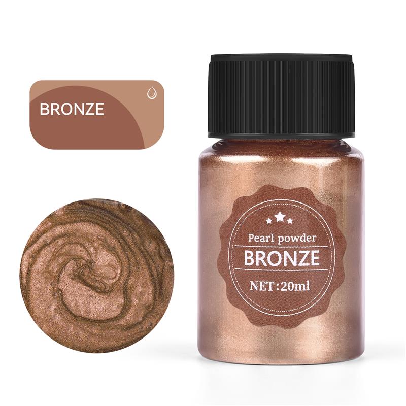 24 Color 10g Epoxy Resin Dye Mica Powder Powdered Pigments Set Resin Mica Pearlescent Resin Pearl Box-Packed Micas Colorants