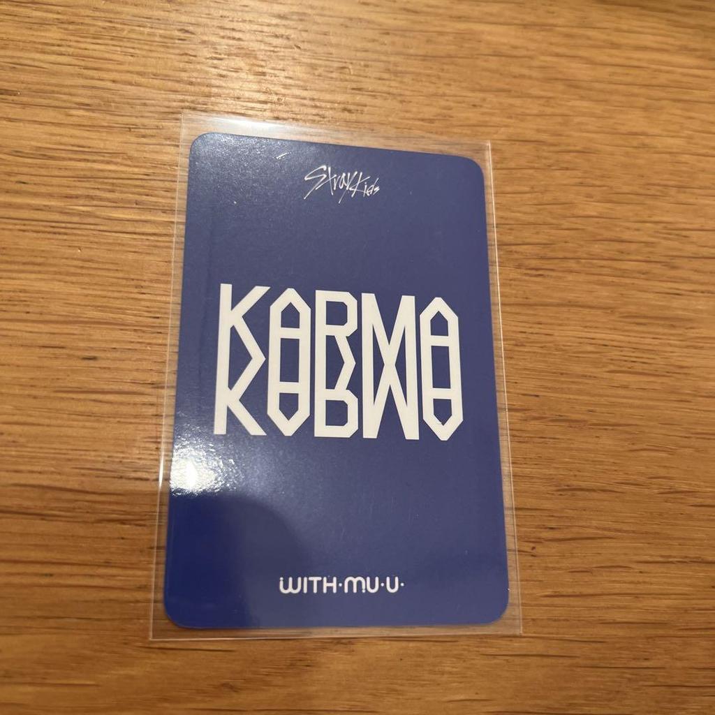 [USED] Straykids KARMA Withmuu Hyunjin