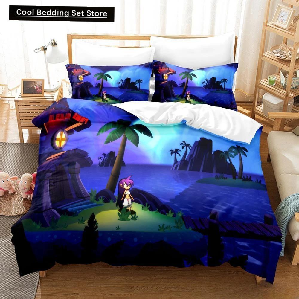 Kawaii Gromit Bedding Set Single Twin Full Queen King Size Bed Set Aldult Kid Bedroom Duvetcover Sets Print Anime Bed Sheet Set