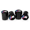 4Pcs/Set Car Tire Valve Caps Premium Metal Rubber Seal Accessories For BMW-M M8 M7 M6 M5 M4 M3 M2 M1F30 F10 F35 F15 F16 E39 E46 E36 E60 E90 X3 X5 X6