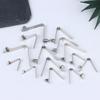 10 Bucăți Blocare V Snapshot Placă Paletă Caiac Stâlp Cort Buton Simplu/Dublu Clips cu Arc de Poziționare Flocat 3-5Mm