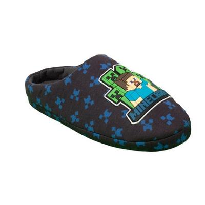 Boys Steve And Creeper Slippers