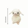 26CM Cute Plush Sheep Doll Soft Alpaca Sleeping Pillow Kawaii Stuffed Cartoon Ram Toy for Kids Birthday Gift Festival Present