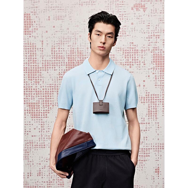 GXG Men's Jacquard Elite Yarn Polo Shirt