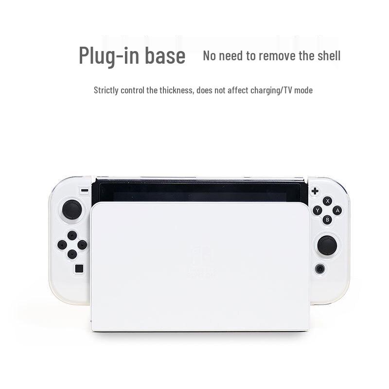 BIAZE Nintendo Switch OLED Transparent Hard Case