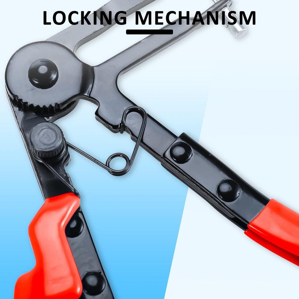 Hose Clamp Pliers Flexible Cable Type Swivel Pincer Clamps Repair Tools For Automotive Radiator Fuel Water