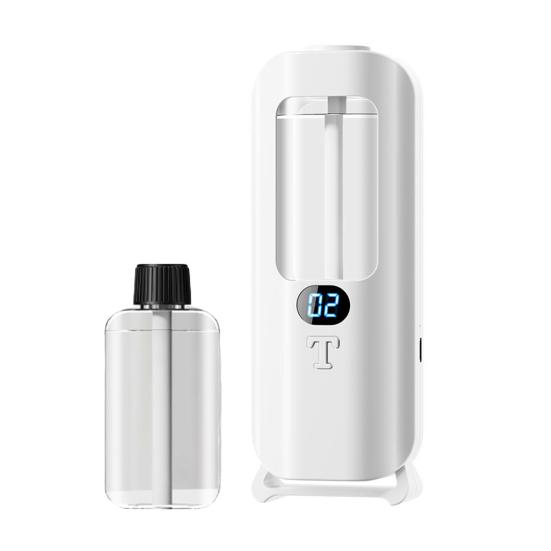 

Rechargeable Aromatic Dispenser Essential Oil Diffuser with Light Timer Function 5 Modes Wall Mount Aromatherapy Machine белый