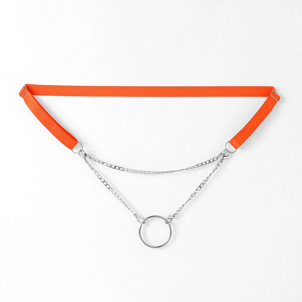 Intimo sex da uomo caldo, anello a catena taglia regolabile design traforato intimo sex da uomo