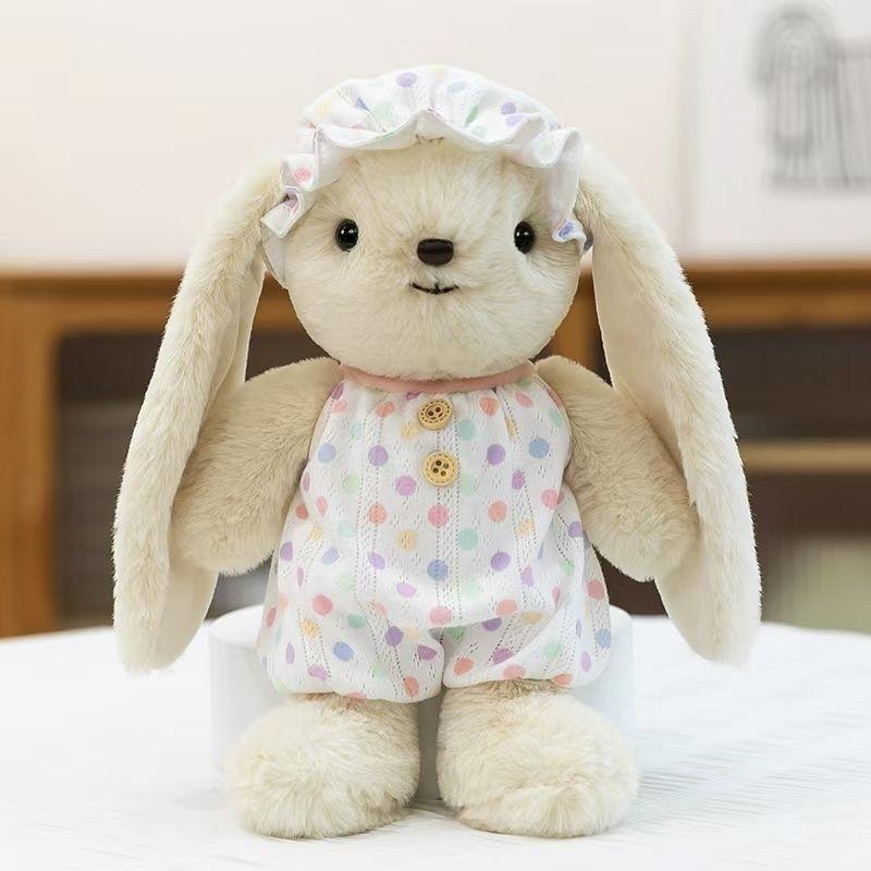 Jucărie de pluș Annie Iepuraș Kawaii Adorabil Pufoasă Animal de pluș Iepuraș Pernă de îmbrățișat