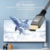 Male to Female Cable 4K Metal HDMI-compatible Adapter Laptop TV Audio Video Transfer