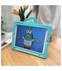For IPad 9 8 7th Air Mini 2 3 4 5 6 10.9 Pro A16 11 Inch Child Case Cartoon Hangyodon Bracket Silicone Tablet Protective Case