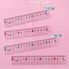 Preventing Myopia Ruler Transparent Straight Rulers Creative Scale Ruler  School Office