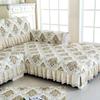 1Pcs Polyester Cotton Sofa Cover Towel European Embroidery Lacework Non-slip Sofa Slipcover Seat Couch Cover for Living Room
