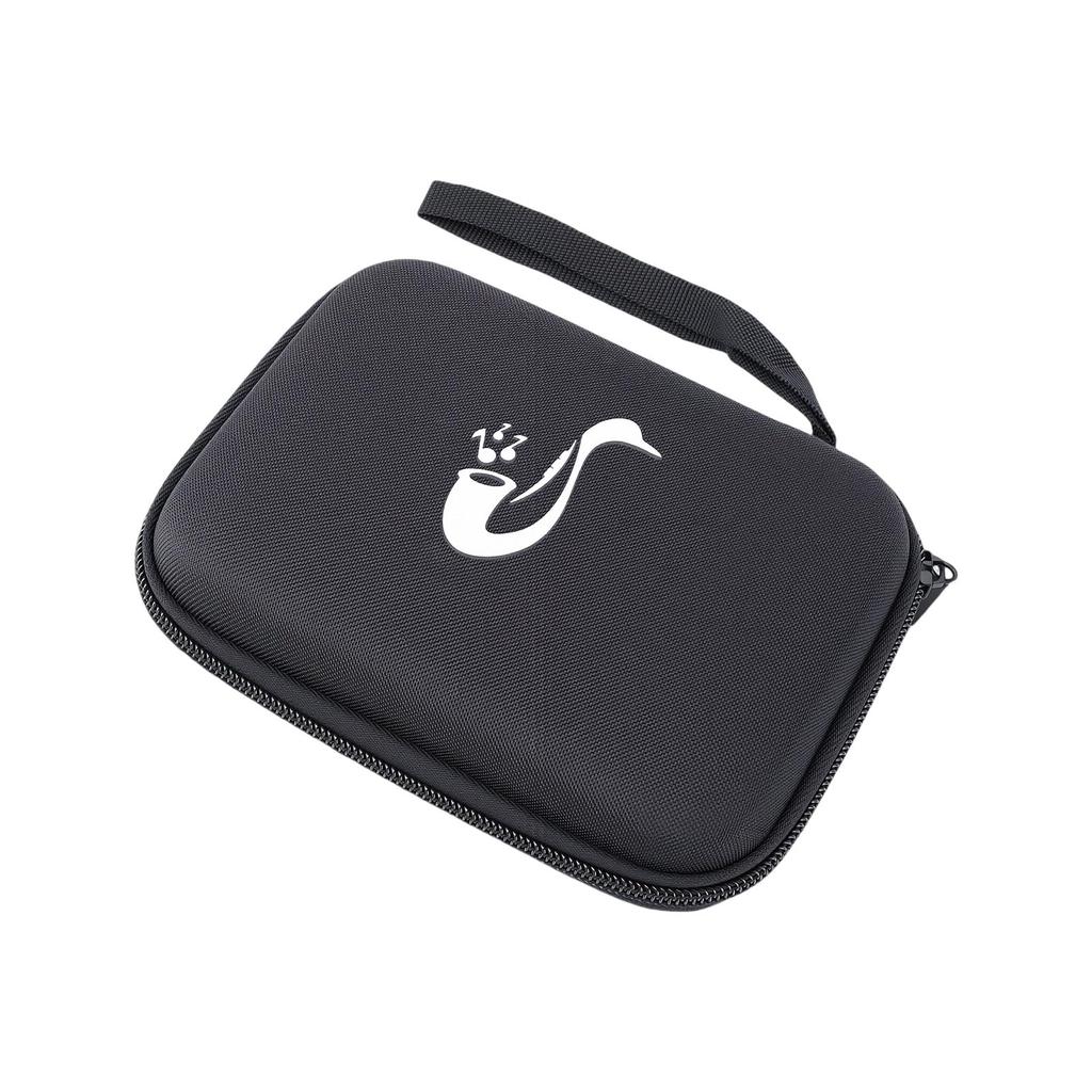 Vroomoto SaxophoneClarinet Reed Case Storage Bag Waterproof EVA Reed Protector for Musicians (Black)
