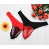 Fun Men's Panties Mesh Transparent Breathable Men's Men's Triangle Sexy, Sex Thong 2032