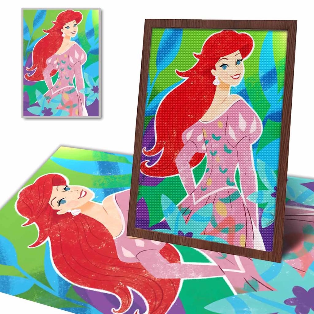 Full Round Diamond Painting Lovely Woman Art Rhinestone Picture Mosaic DIY 5D Cross Stitch Embroidery Home Decoration