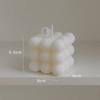 Bubble Cube Candles Handmade Scented Candles Aromatherapy Wedding Birthday Candle Party Home Decoration