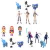 1 Set PVC Girl Group Figurine Animated Movie Inspired Hunter Girl Figurine Sculpture Home Office Desktop Decoration Ornament