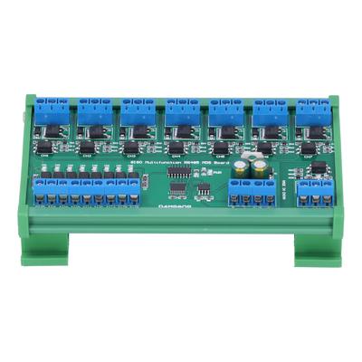 Modul MOSFET Multifuncțional 8 intrări 8 ieșiri RS485 cu Cutie pentru Șină DIN Componente R4M8A08 6 25V