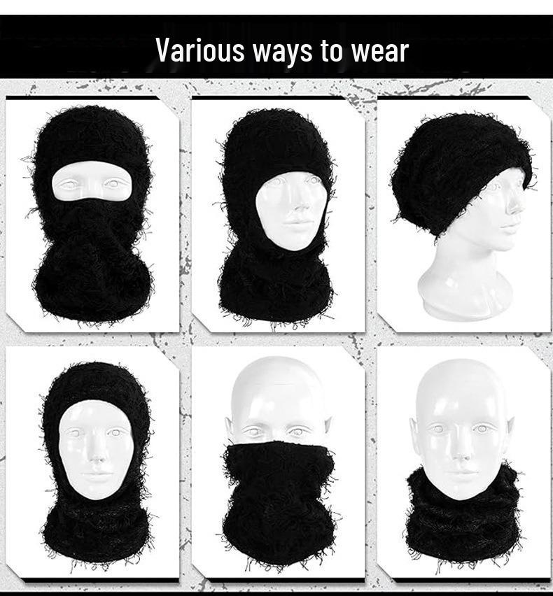 Fleece-Lined Windproof Balaclava: Winter Cycling & Ski Mask