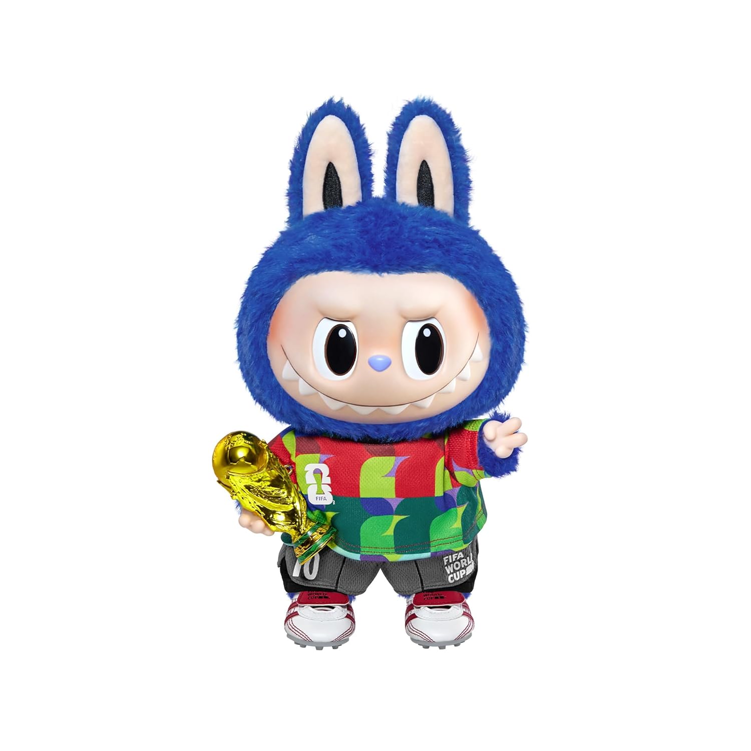 

MONSTERS FIFA SERIES - Catch Win plush toy labubu. doll soft vinyl figure keychain blind gift supporter activity official product.