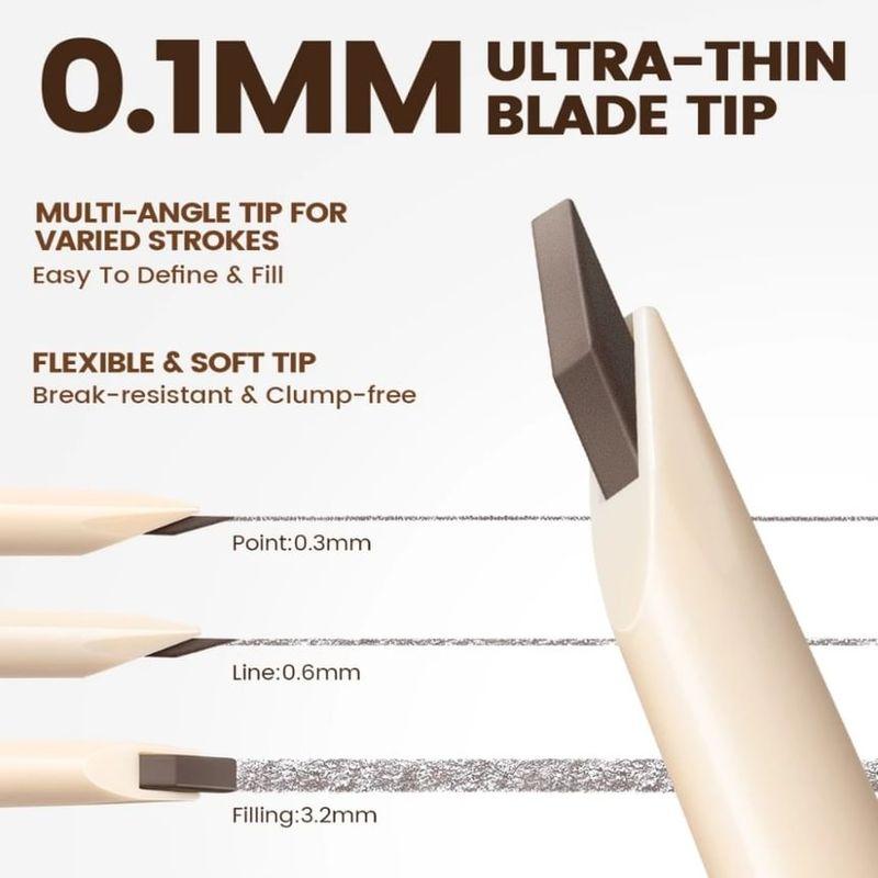 FOCALLURE - Anti-vlekken Wenkbrauwpotlood - 3 Kleuren