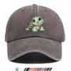 Pc Cartoon Cute Turtle Print Baseball Cap Comfortable Breathable Duckbill Hat Fashionable Cute AgeReducing Design Unisex Ad