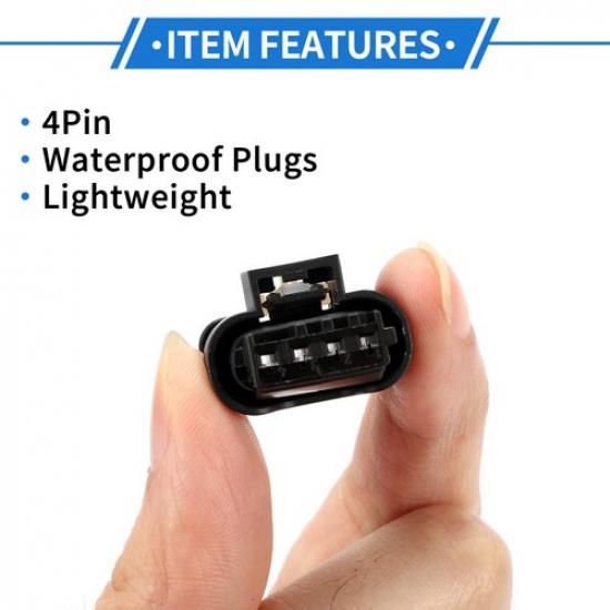 4 Pin Mass Air Flow Sensor Connector Plug FemaleWire Terminal ONE  for BMW