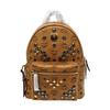 [Pre-Owned] Studded Detail Leather Backpack Small - Very Good #AQP4C4