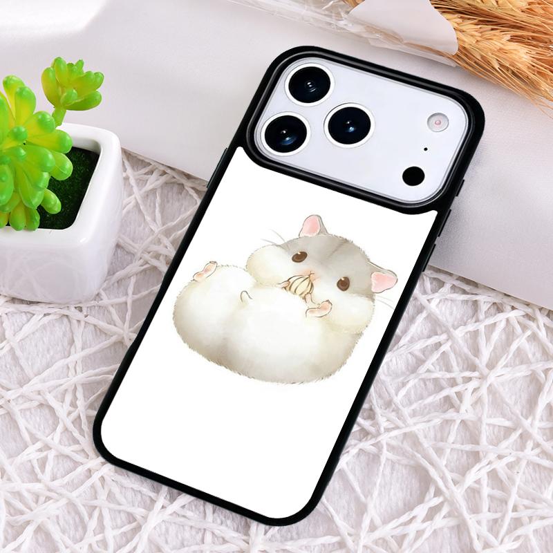 Guinea Pig Hamster Collage Phone Case for iPhone 17 Air 16 15 11 12 14 13 Pro Max Shockproof Cover iPhone17 Pro